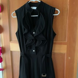Black cocktail dress